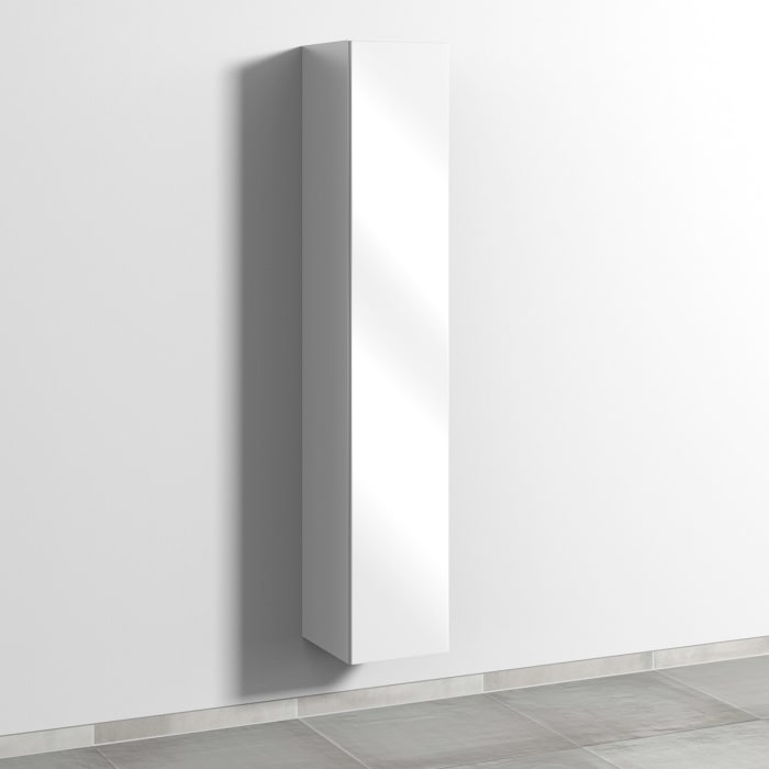 Sanipa 3way Hochschrank 30 cm, 1 Tür mit Türanschlag rechts, mit Push to open