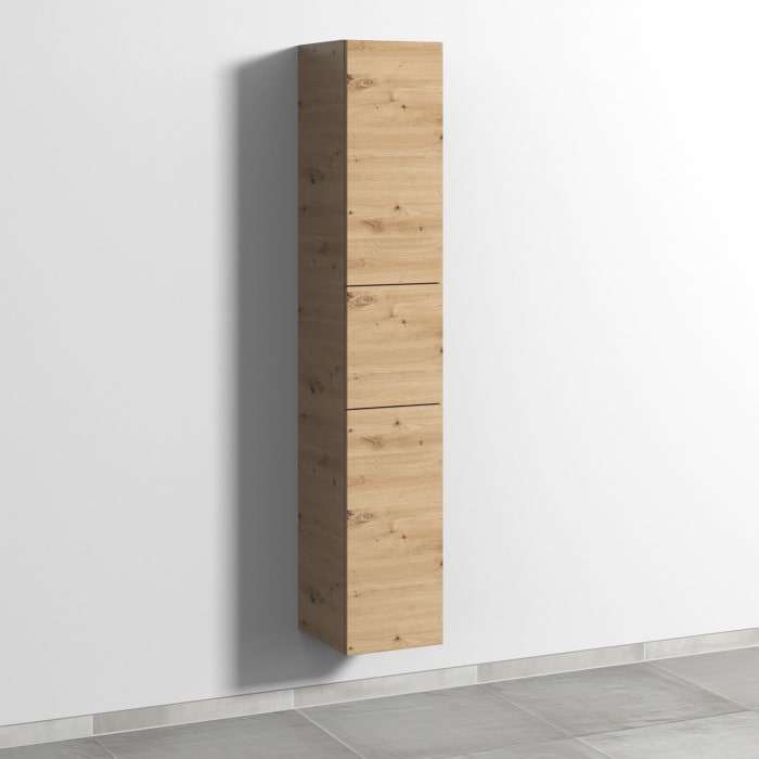 Sanipa 3way Hochschrank 30 cm, 2 Türen mit Türanschlag rechts