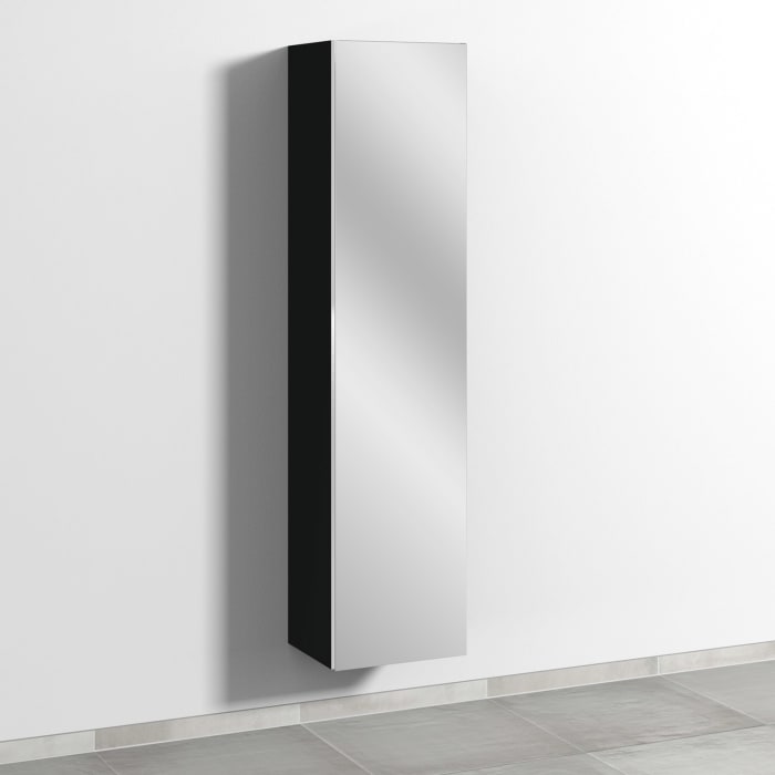 Sanipa 3way Hochschrank 40 cm, 1 Spiegel-Tür mit Türanschlag rechts