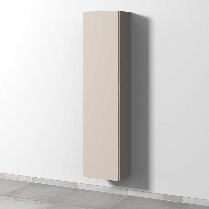 Sanipa 3way Hochschrank 40 cm, 1 Tür mit Türanschlag links und Innenspiegel