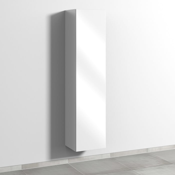 Sanipa 3way Hochschrank 40 cm, 1 Tür mit Türanschlag rechts mit Push to Open