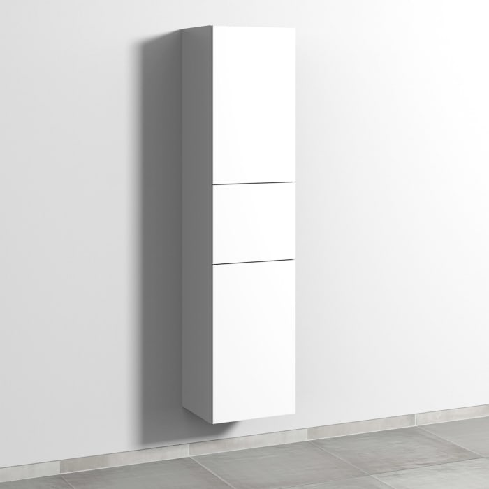 Sanipa 3way Hochschrank 40 cm, 2 Türen mit Türanschlag rechts, mit Push to open