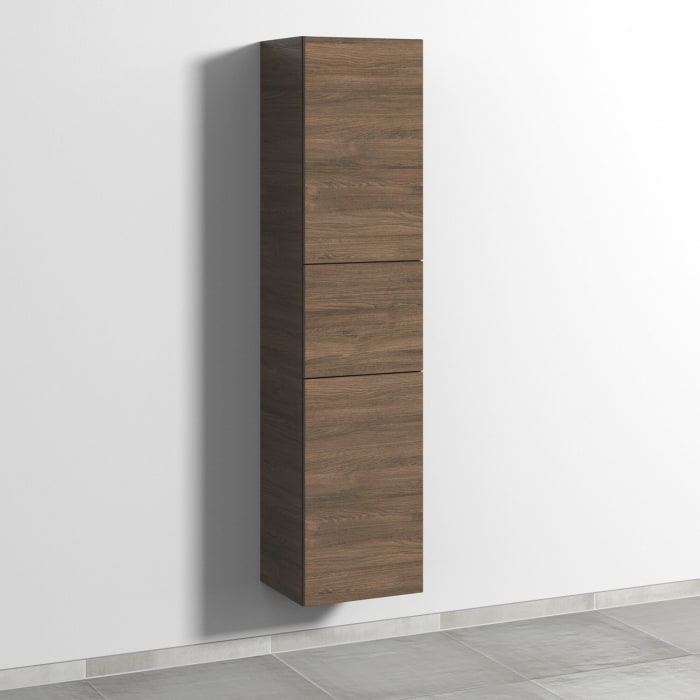 Sanipa 3way Hochschrank 40 cm, 2 Türen mit Türanschlag rechts, mit Push to open