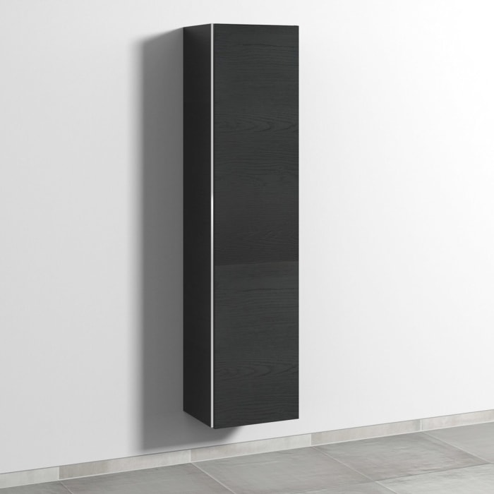 Sanipa 3way Hochschrank 40 cm, 1 Tür mit Türanschlag rechts und Innenspiegel