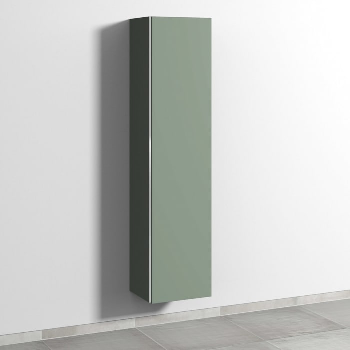 Sanipa 3way Hochschrank 40 cm, 1 Tür mit Türanschlag rechts und Innenspiegel