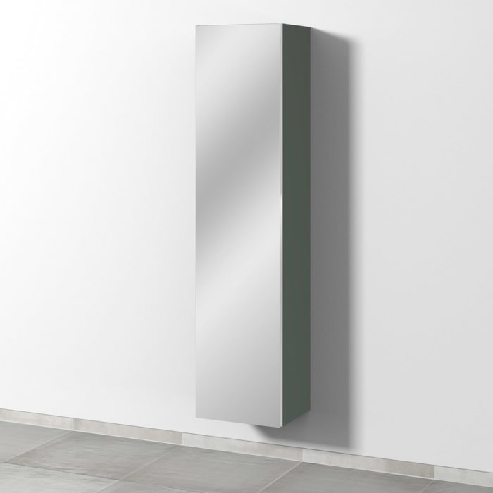 Sanipa 3way Hochschrank 40 cm, 1 Spiegel-Tür mit Türanschlag links