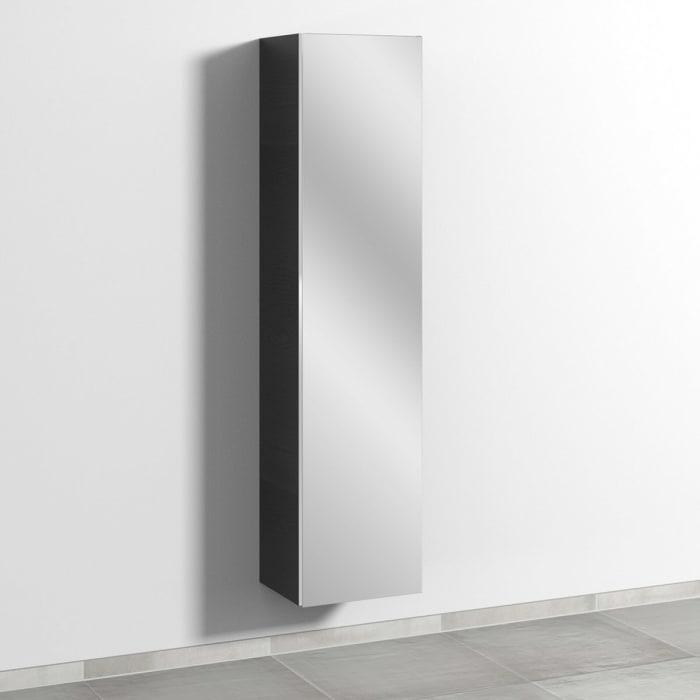 Sanipa 3way Hochschrank 40 cm, 1 Spiegel-Tür mit Türanschlag rechts