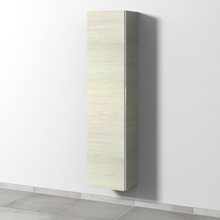 Sanipa 3way Hochschrank 40 cm, 1 Tür mit Türanschlag links und Innenspiegel