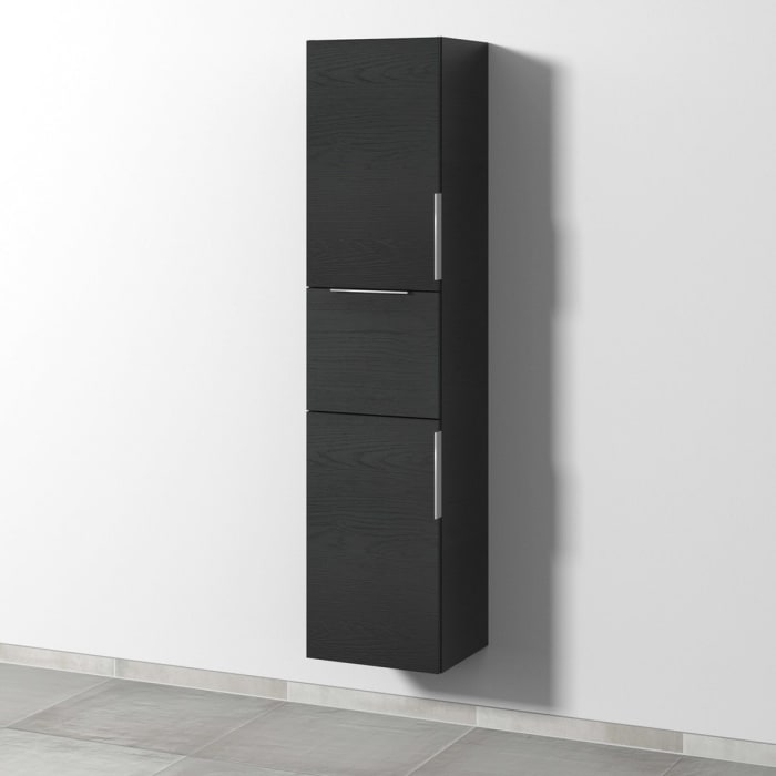 Sanipa 3way Hochschrank 40 cm, 2 Türen mit Türanschlag links, mit Aufsatzgriff