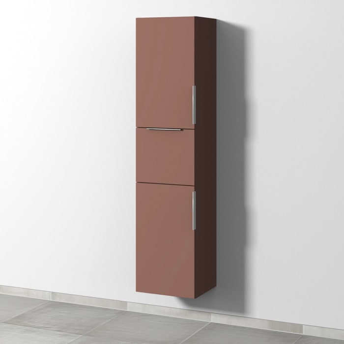 Sanipa 3way Hochschrank 40 cm, 2 Türen mit Türanschlag links, mit Aufsatzgriff