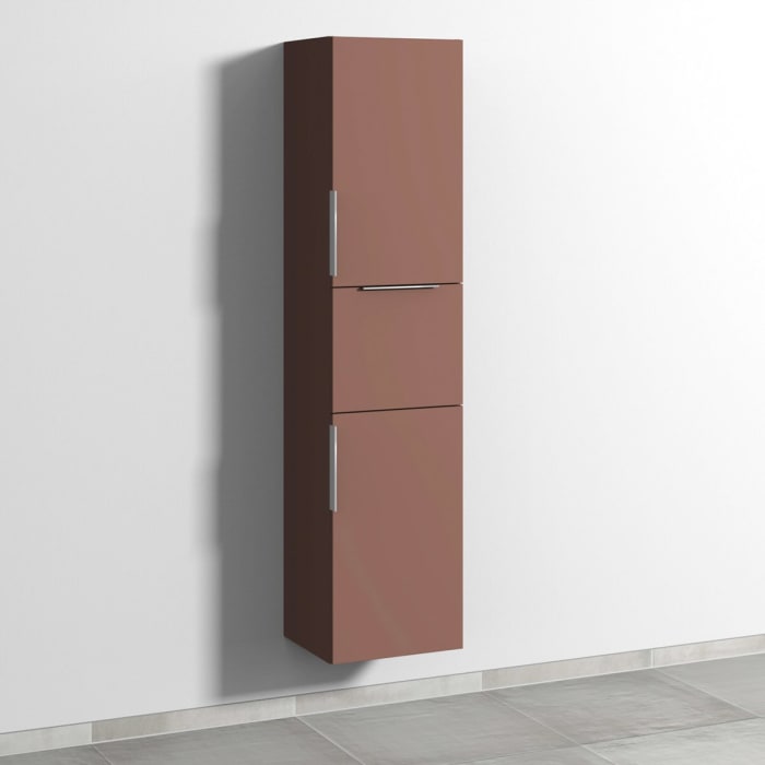 Sanipa 3way Hochschrank 40 cm, 2 Türen mit Türanschlag rechts, mit Aufsatzgriff
