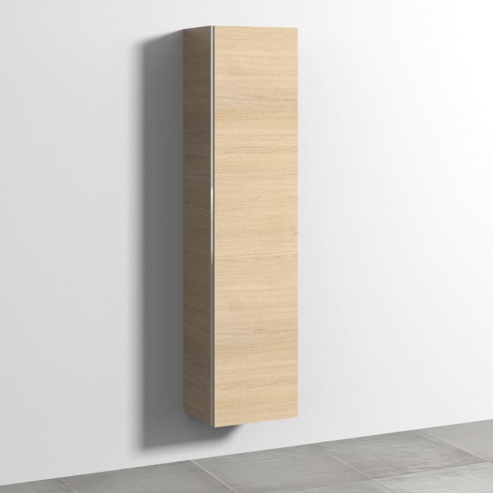 Sanipa 3way Hochschrank 40 cm, 1 Tür mit Türanschlag rechts und Innenspiegel