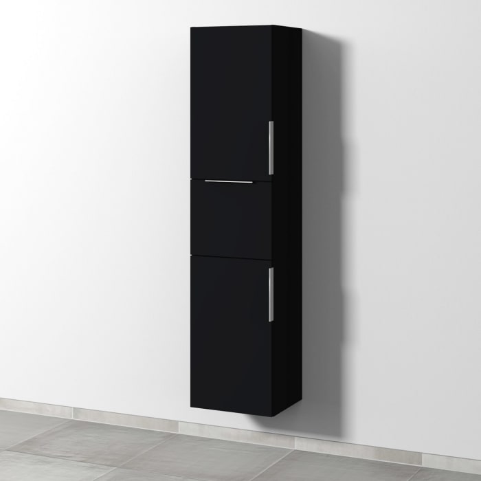 Sanipa 3way Hochschrank 40 cm, 2 Türen mit Türanschlag links, mit Aufsatzgriff