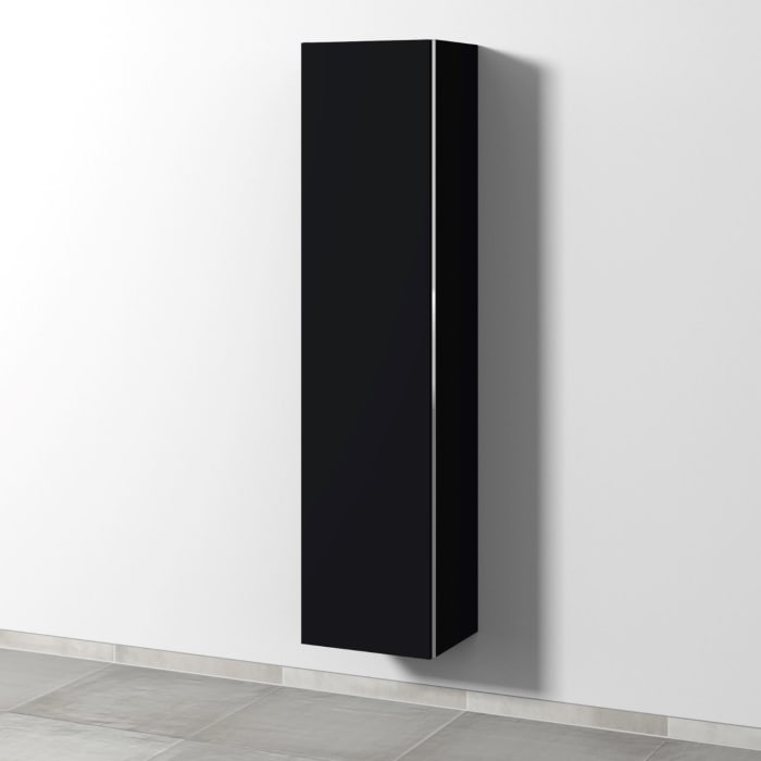 Sanipa 3way Hochschrank 40 cm, 1 Tür mit Türanschlag links und Innenspiegel