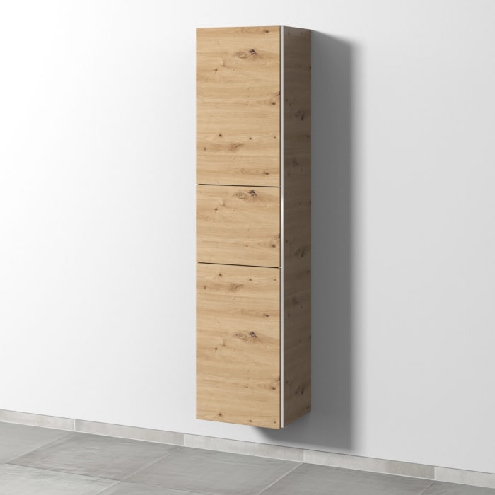 Sanipa 3way Hochschrank 40 cm, 2 Türen mit Türanschlag links