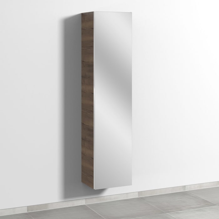 Sanipa 3way Hochschrank 40 cm, 1 Spiegel-Tür mit Türanschlag rechts