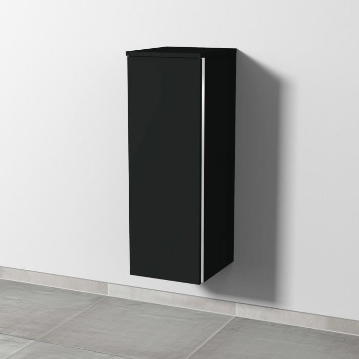 Sanipa 3way Mittelschrank 30 cm, 1 Tür mit Anschlag links, mit Griff-Leiste