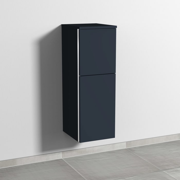 Sanipa 3way Mittelschrank 30 cm, 1 Tür mit Anschlag rechts, 1 Auszug, mit Griff-Leiste