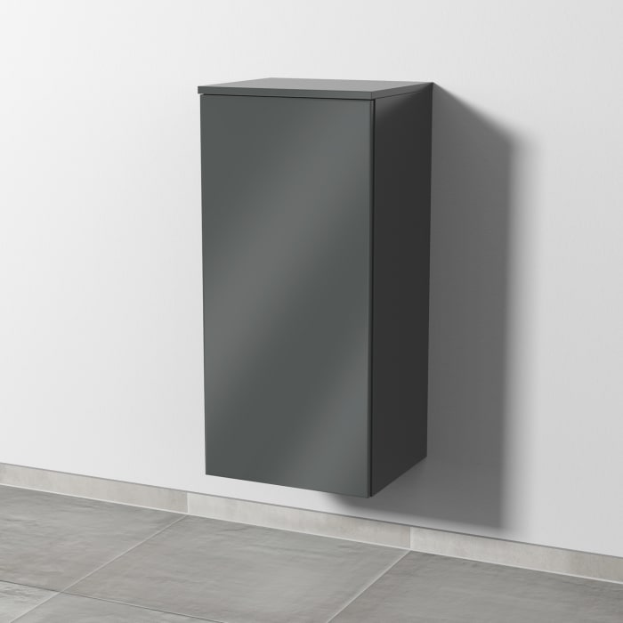 Sanipa 3way Mittelschrank 40 cm, 1 Tür mit Anschlag links, Push to open