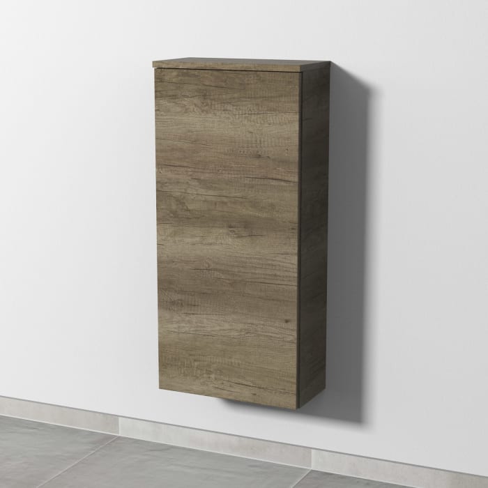 Sanipa 3way Mittelschrank 40 cm, 1 Tür mit Anschlag links, mit Push to open