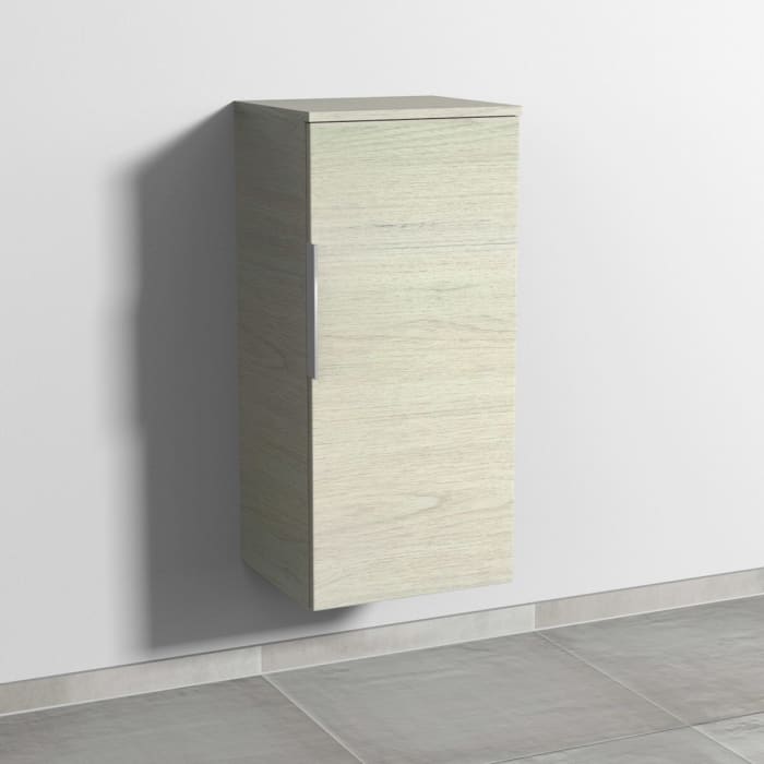 Sanipa 3way Mittelschrank 40 cm, 1 Tür mit Anschlag rechts, mit Aufsatzgriff