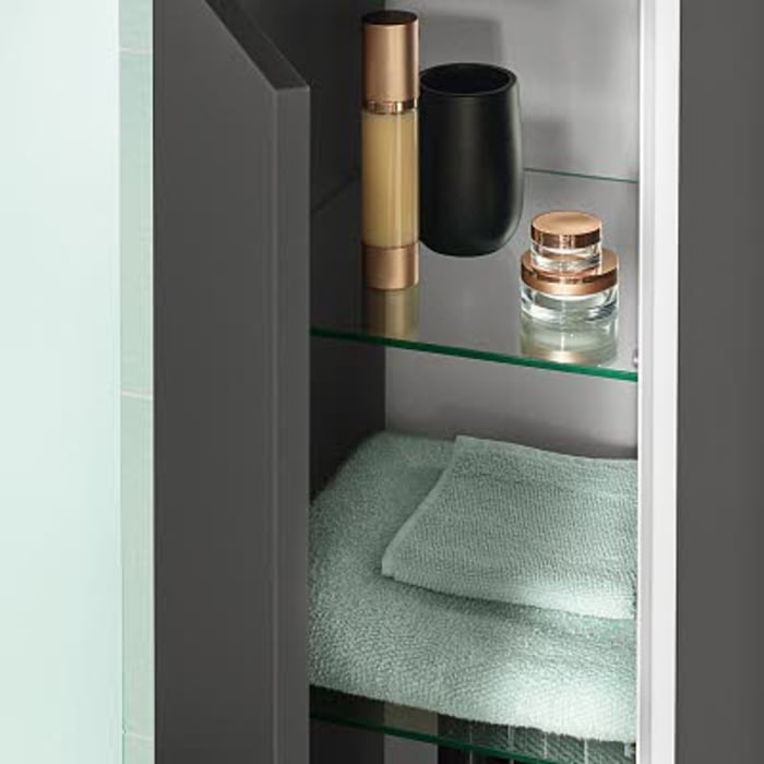 Sanipa 3way Unterschrank 30 cm, 1 Tür mit Türanschlag links