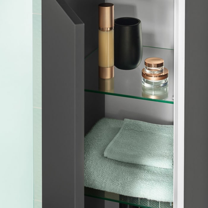 Sanipa 3way Unterschrank 40 cm, 1 Tür mit Türanschlag links