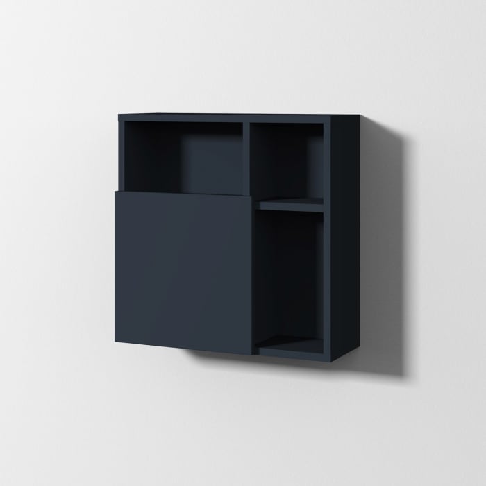 Sanipa 3way Würfelschrank 51 cm, 1 Tür mit Anschlag rechts oder links