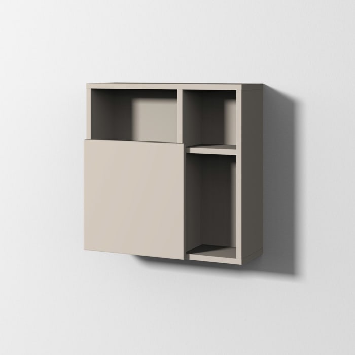 Sanipa 3way Würfelschrank 51 cm, 1 Tür mit Anschlag rechts oder links