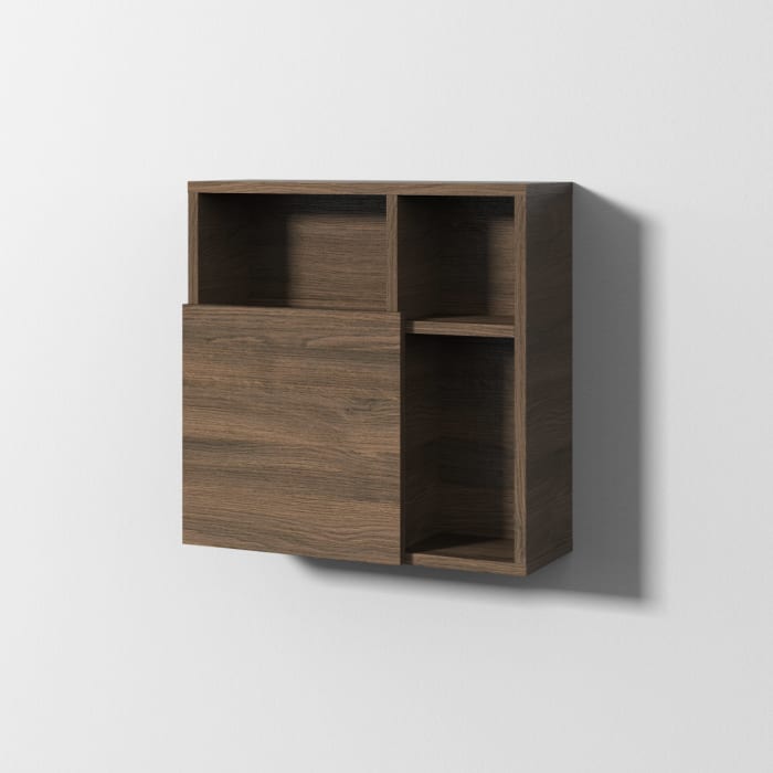 Sanipa 3way Würfelschrank 51 cm, 1 Tür mit Anschlag rechts oder links