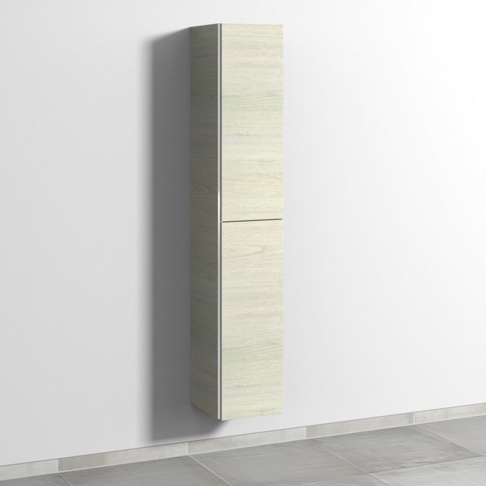 Sanipa 3way Hochschrank 30 cm, 2 Türen Anschlag rechts, mit Griffleiste