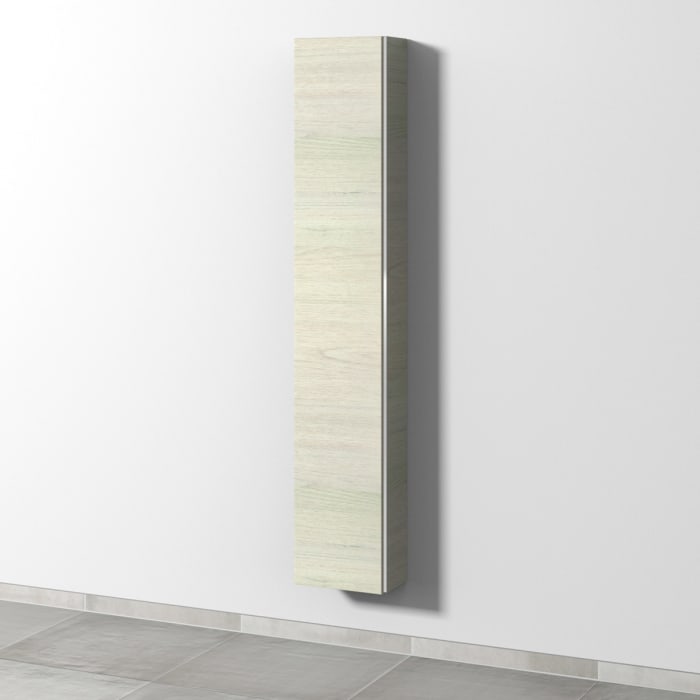 Sanipa 3way Hochschrank 30 cm tiefenreduziert, 1 Tür Anschlag links, Push to open