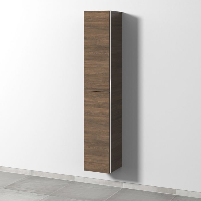 Sanipa 3way Hochschrank 30 cm, 2 Türen Anschlag links, mit Griffleiste