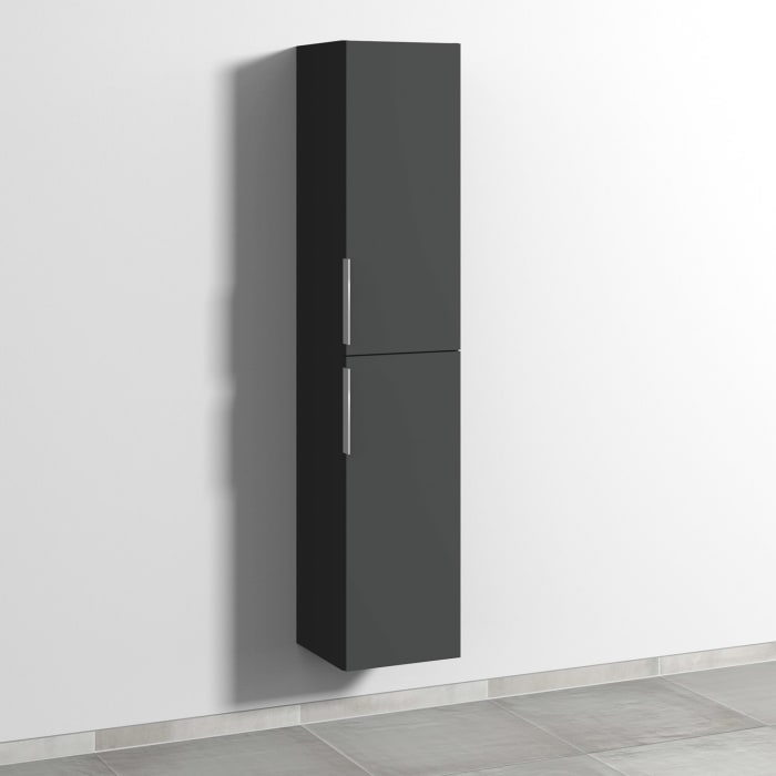 Sanipa 3way Hochschrank 35 cm, 2 Türen Anschlag rechts, mit Aufsatzgriff