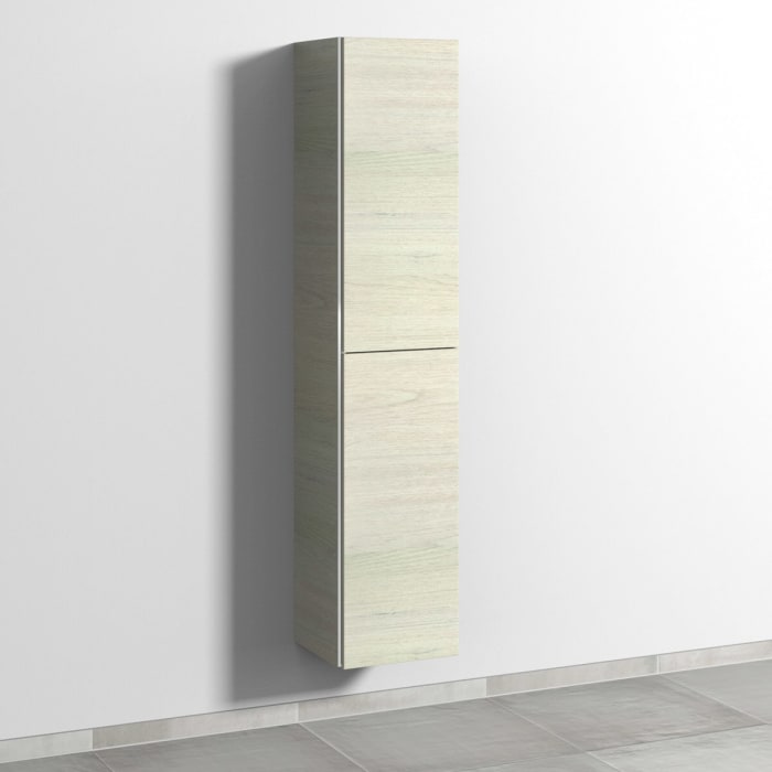 Sanipa 3way Hochschrank 35 cm, 2 Türen Anschlag rechts, mit Griffleiste