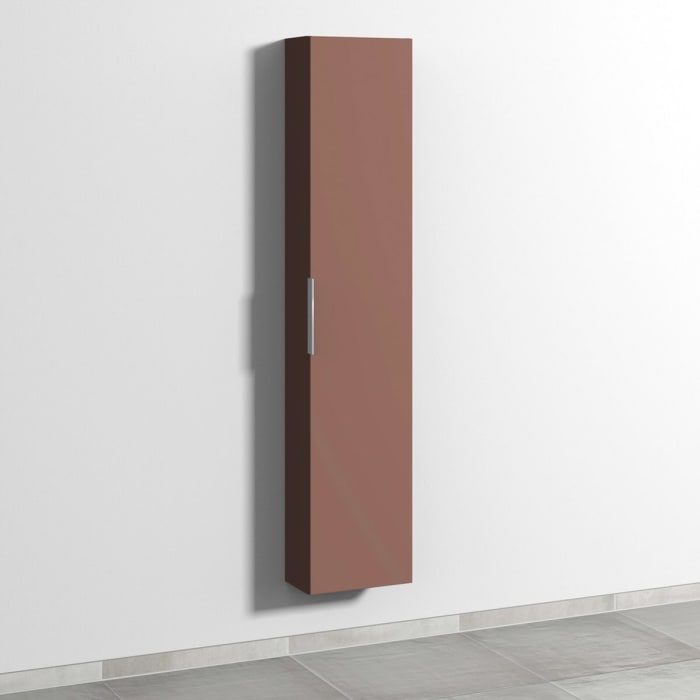 Sanipa 3way Hochschrank 35 cm tiefenreduziert, 1 Tür Anschlag rechts, mit Aufsatzgriff