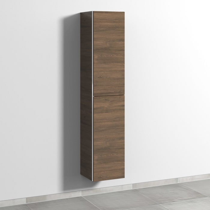 Sanipa 3way Hochschrank 35 cm, 2 Türen Anschlag rechts, mit Griffleiste