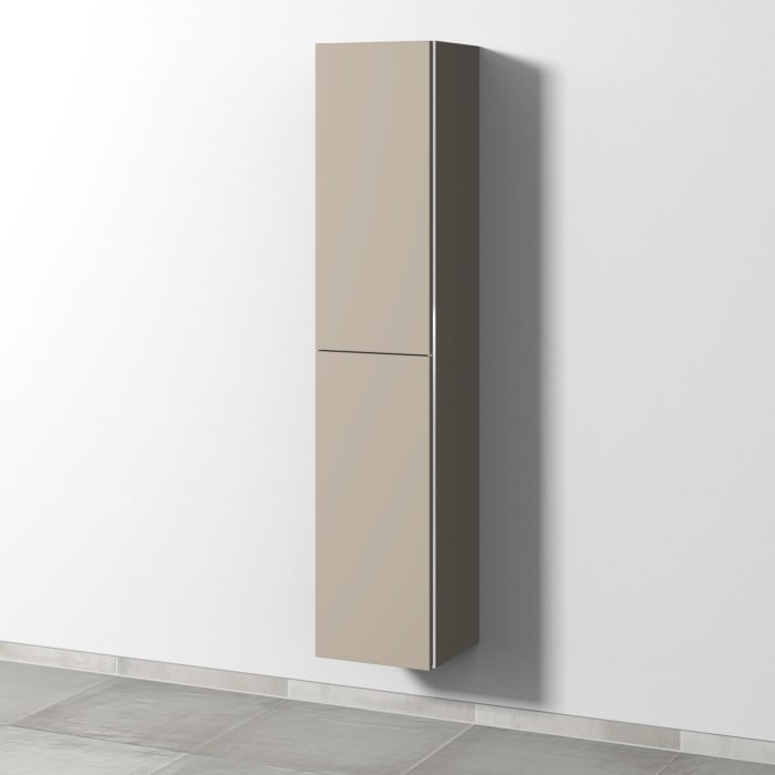 Sanipa 3way Hochschrank 35 cm, 2 Türen Anschlag links, mit Griffleiste