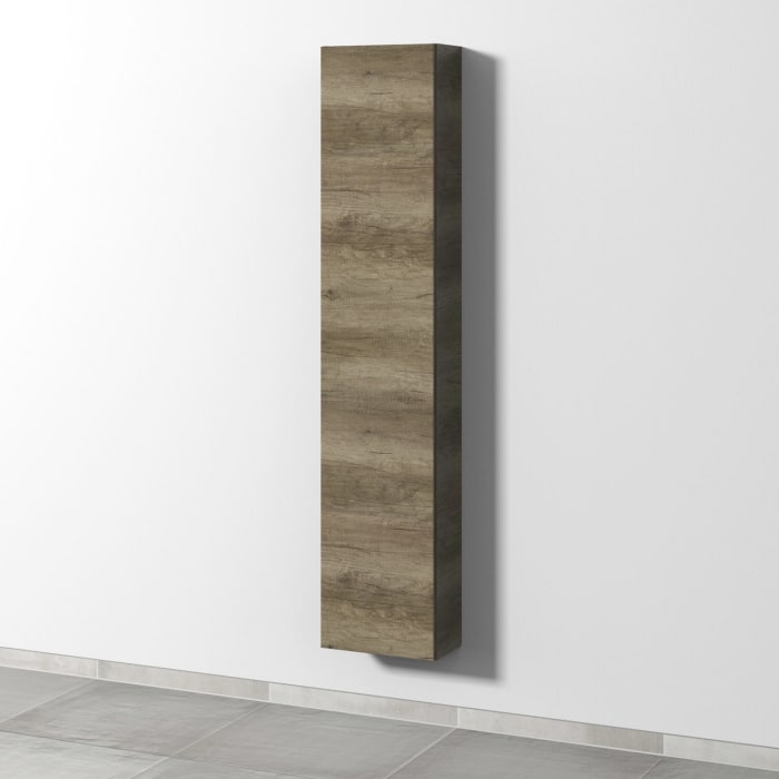 Sanipa 3way Hochschrank 35 cm tiefenreduziert, 1 Tür Anschlag links, Push to open