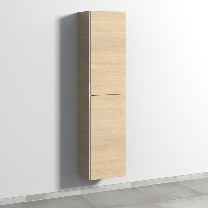 Sanipa 3way Hochschrank 40 cm, 2 Türen Anschlag rechts, mit Griffleiste