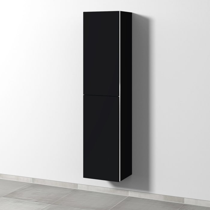 Sanipa 3way Hochschrank 40 cm, 2 Türen Anschlag links, mit Griffleiste