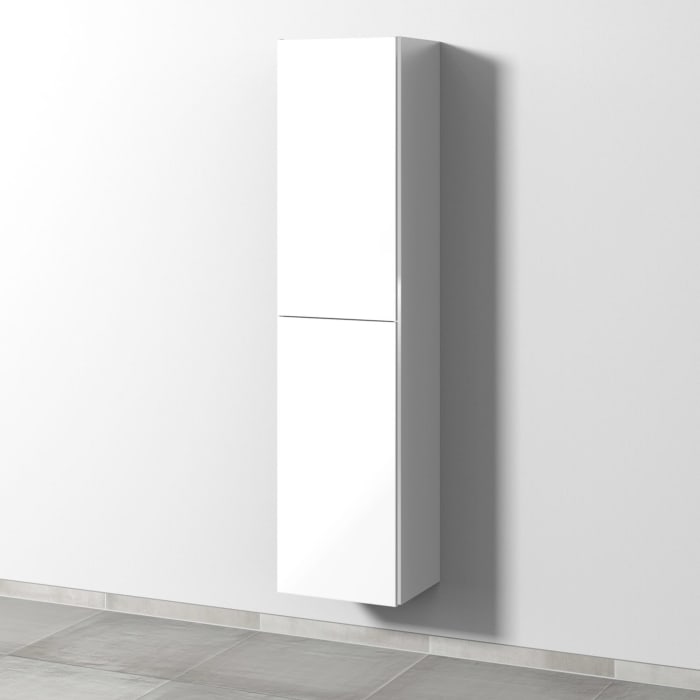 Sanipa 3way Hochschrank 40 cm, 2 Türen Anschlag links, mit Griffleiste