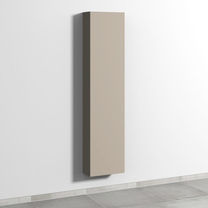 Sanipa 3way Hochschrank 40 cm tiefenreduziert, 1 Tür Anschlag rechts, Push to open