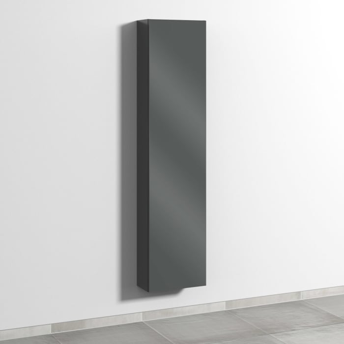 Sanipa 3way Hochschrank 40 cm tiefenreduziert, 1 Tür Anschlag rechts, Push to open