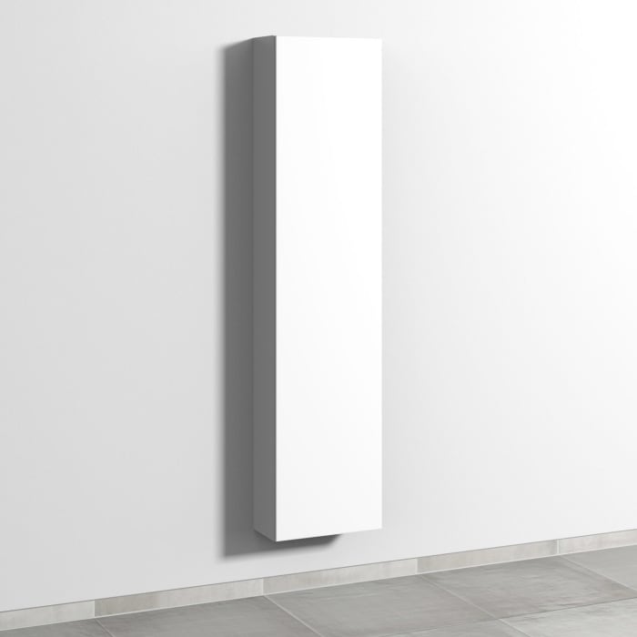 Sanipa 3way Hochschrank 40 cm tiefenreduziert, 1 Tür Anschlag rechts, Push to open