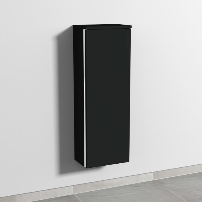 Sanipa 3way Mittelschrank 30 cm, 1 Tür, Anschlag rechts, mit Griff-Leiste