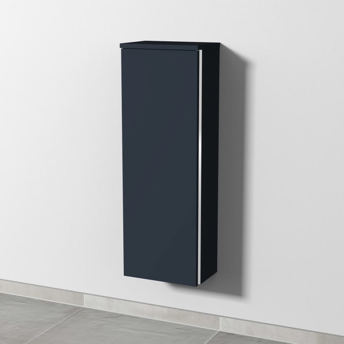 Sanipa 3way Mittelschrank 30 cm, 1 Tür, Anschlag links, mit Griff-Leiste