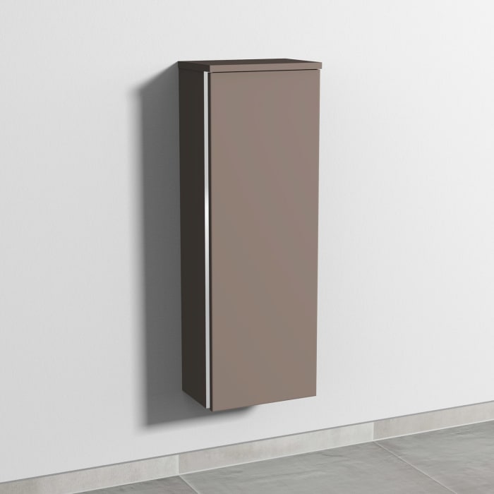 Sanipa 3way Mittelschrank 30 cm, 1 Tür, Anschlag rechts, mit Griff-Leiste