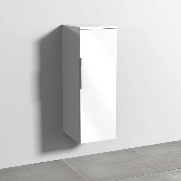 Sanipa 3way Mittelschrank 30 cm, 1 Tür mit Anschlag rechts, mit Aufsatz-Griff