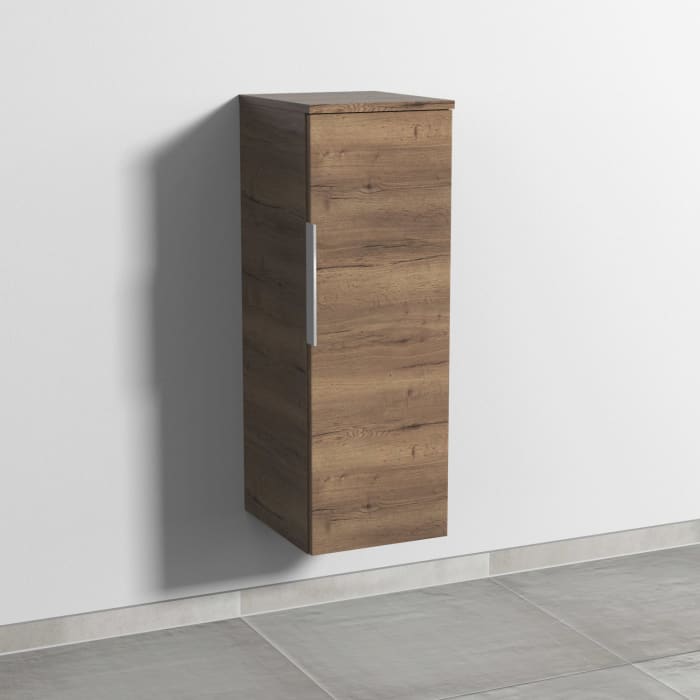 Sanipa 3way Mittelschrank 30 cm, 1 Tür mit Anschlag rechts, mit Aufsatz-Griff